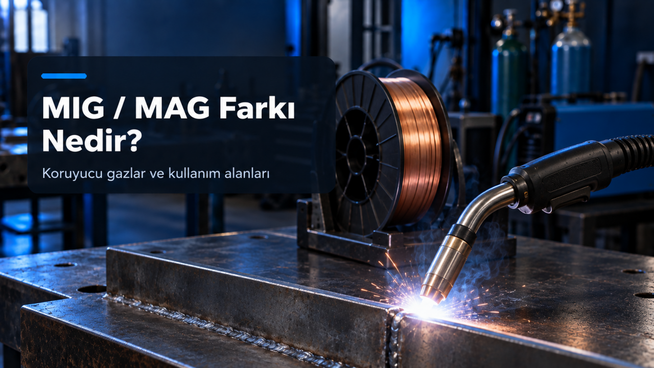MIG / MAG Farkı Nedir? Koruyucu Gazlar ve Kullanım Alanları