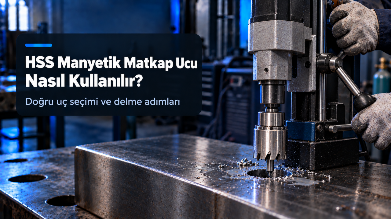 HSS Manyetik Matkap Ucu Nasıl Kullanılır?