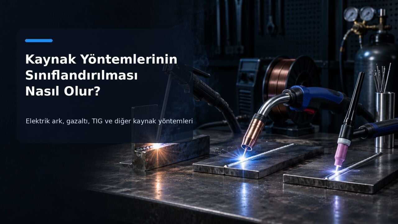 Kaynak Yöntemleri Nasıl Sınıflandırılır? Türleri ve Farkları