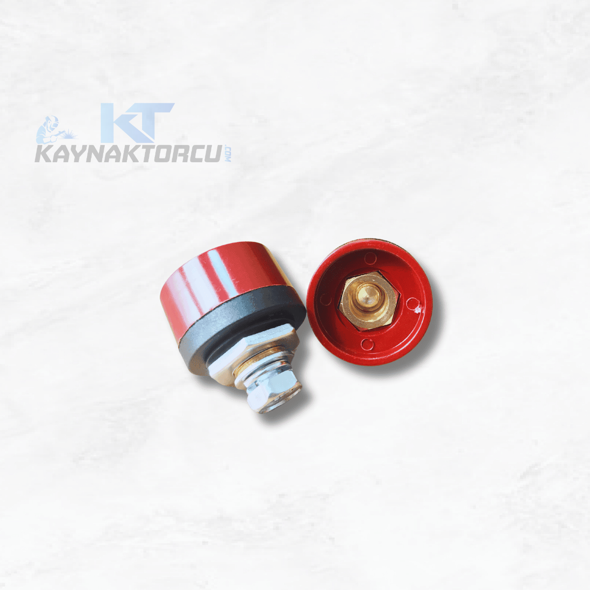 10 - 25 mm. Makine Dişi Bağlantı Elemanı - Kırmızı