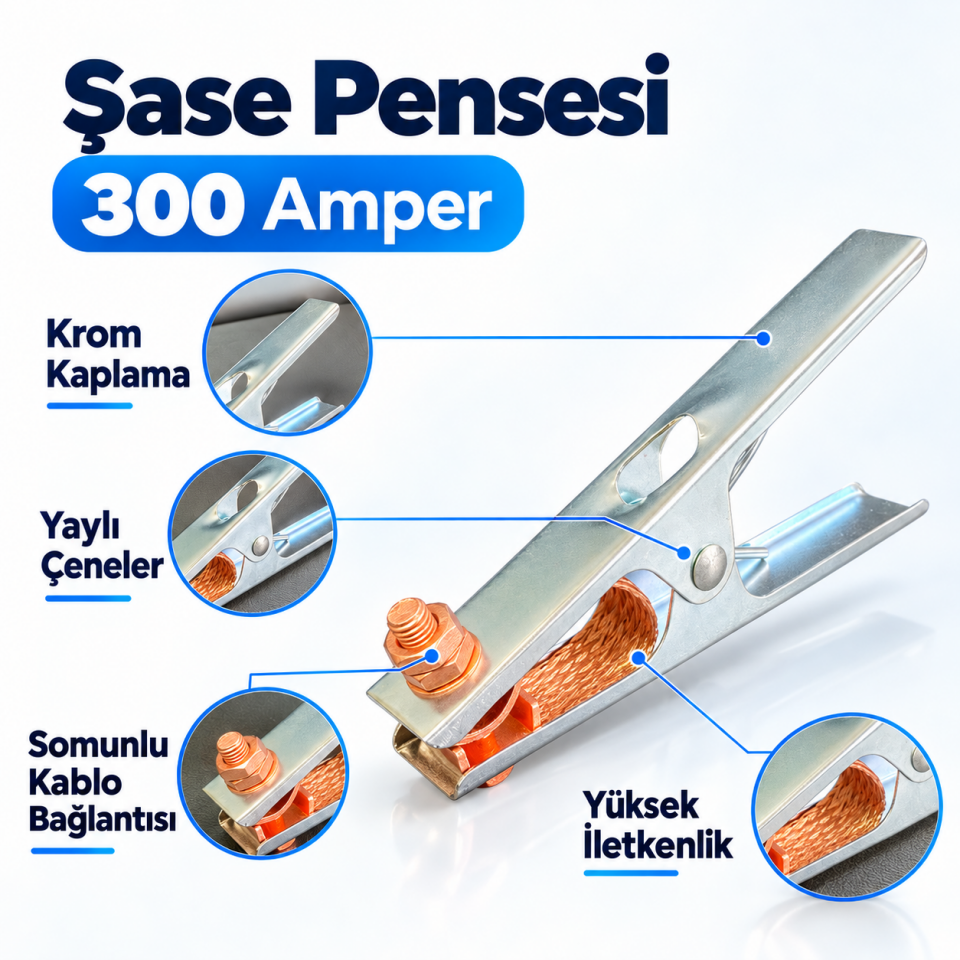 Yaylı Şase Pensesi | 300 ve 500 Amper Seçenekli