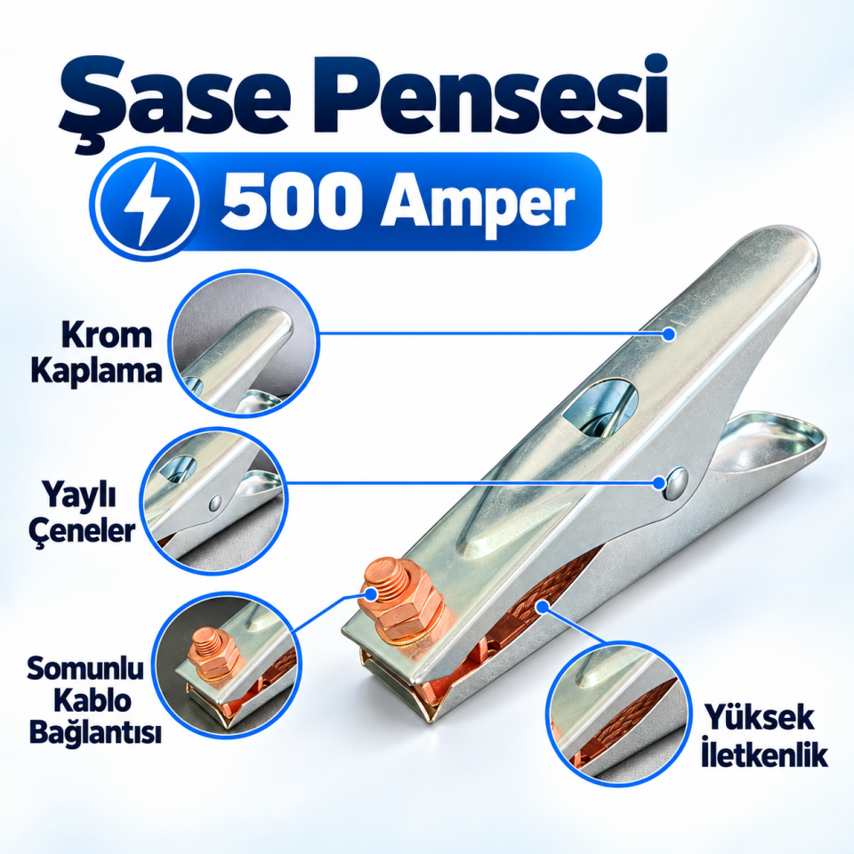 Yaylı Şase Pensesi | 300 ve 500 Amper Seçenekli