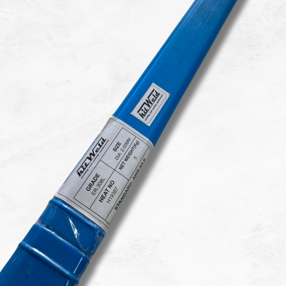 kitWeld Tig (Argon) 308 Paslanmaz Kaynak Teli 2.0 mm - 5 Kg. (1 Tüp)