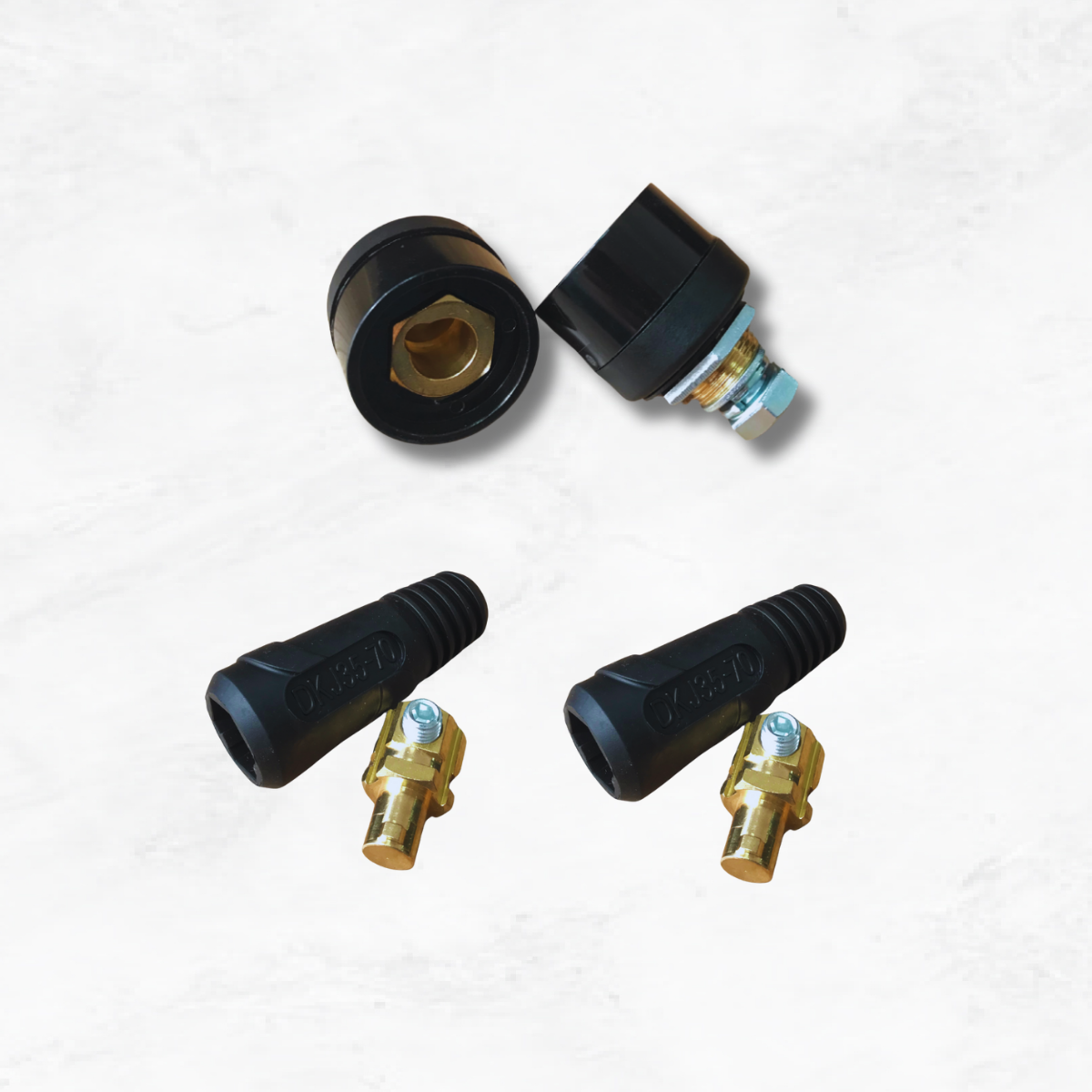 35-70 Kaynak Makina Kablo Bağlantı Elemanı - 2 Takım