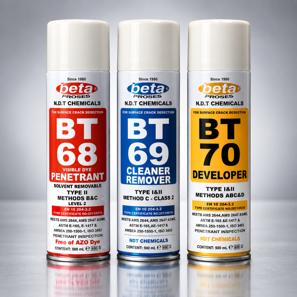 BETA BT-68-69-70 Sprey 3'lü Set