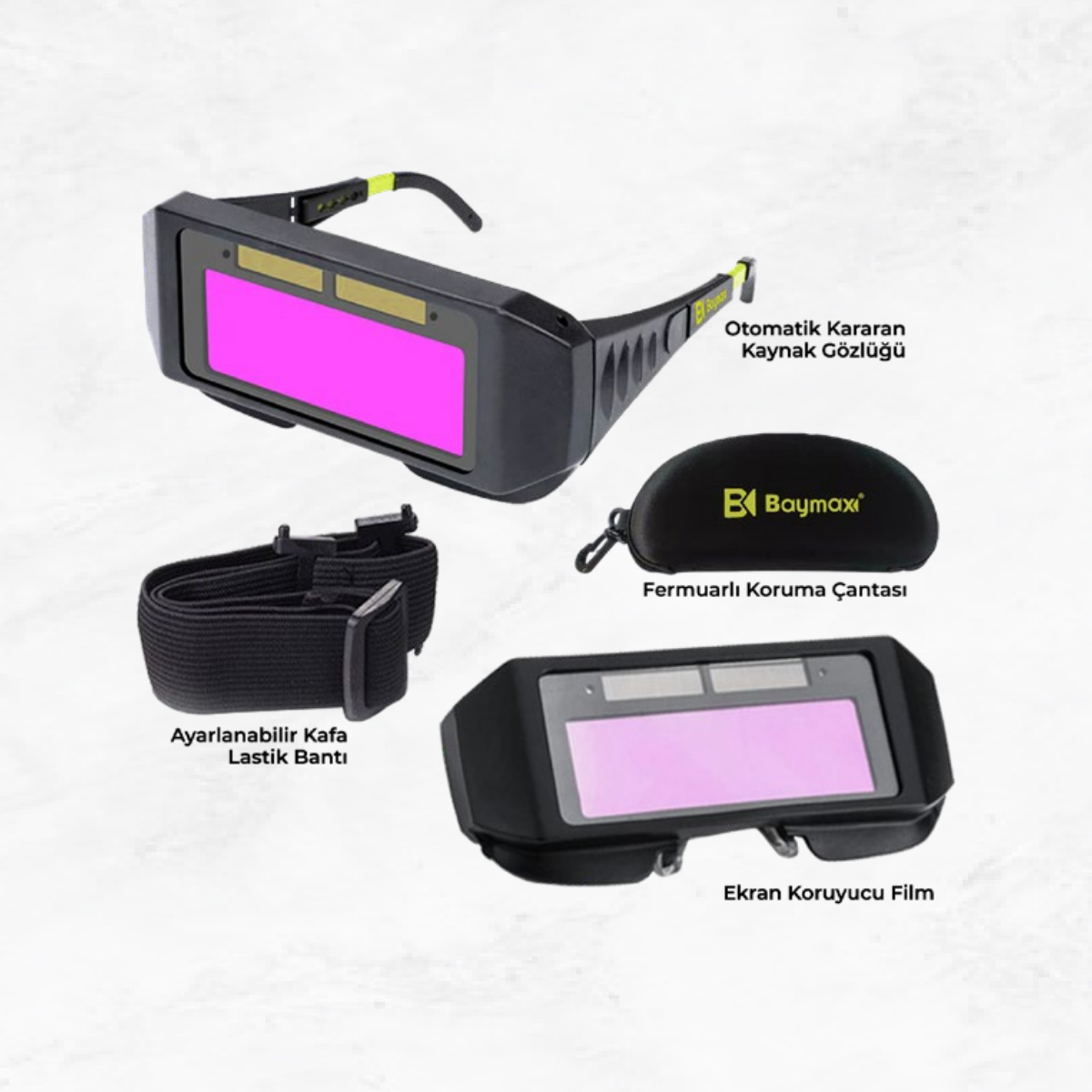 Baymax Max-Weld BX-3200 Colormatik Gözlük