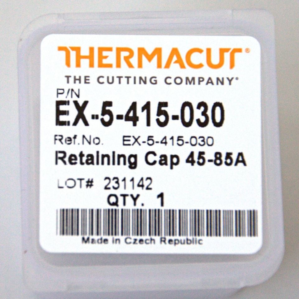 Thermacut EX-5-415-030 Retaining Cap 45-65-85 Amper