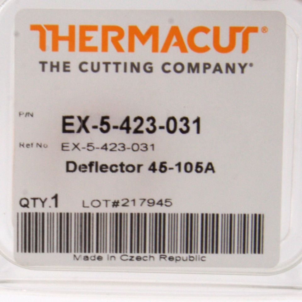 Thermacut EX-5-423-031 Deflector 45-65-85 Amper
