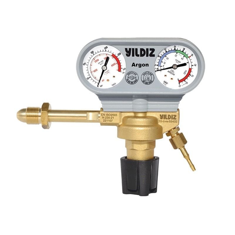 Yıldız 5340 Argon Basınç Düşürücü Saat