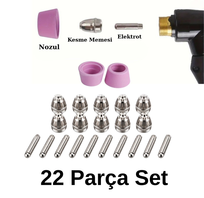 SG 55 - AG 60 Plazma Sarf Malzeme Seti